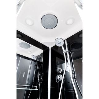 Душевая кабина Deto B10S LED BLACK